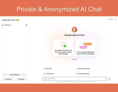 DuckDuckGo Partners with AI Chat for Increased Anonymity,