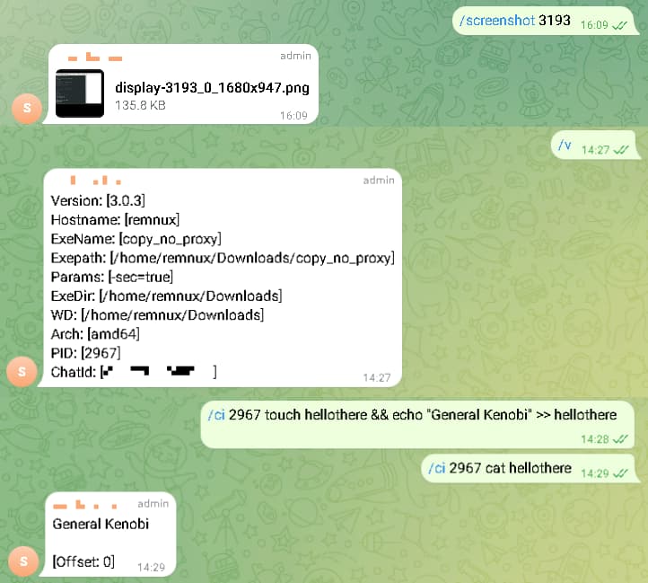 Telegram-controlled Tgrat Trojan Targets Linux Servers