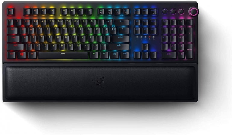 Razer Blackwidow V3 Pro Mechanical Keyboard.