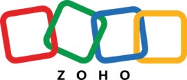 the Zoho Logo.