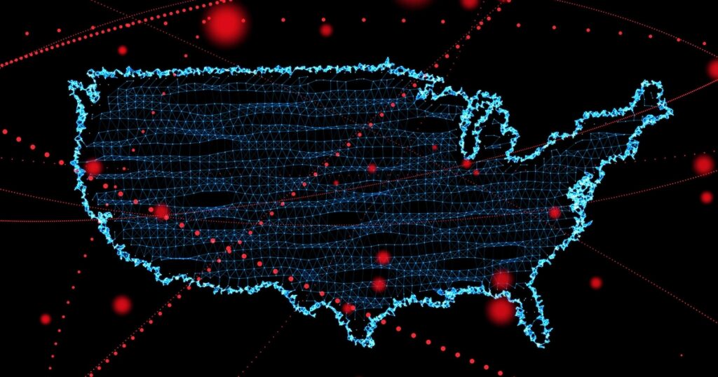 Data Center Emissions: Virginia, Texas, California Top Co2 Chart