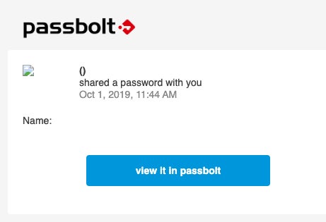 Passbolt Password Sharing.