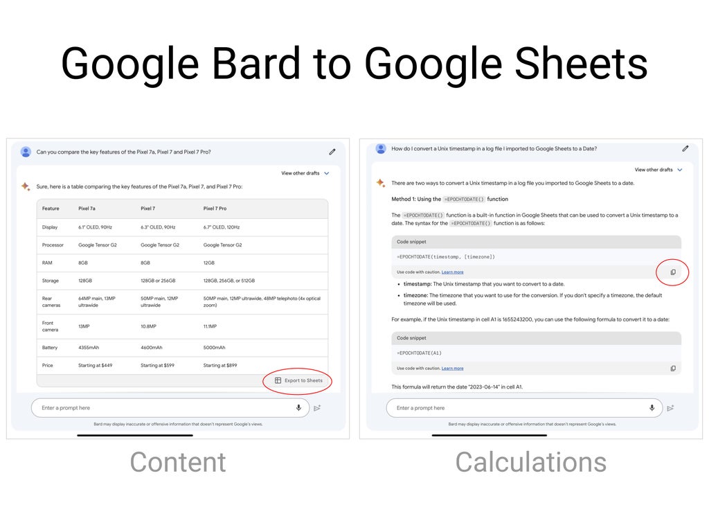 How to Use Google Bard with Google Sheets (updated for 2024)