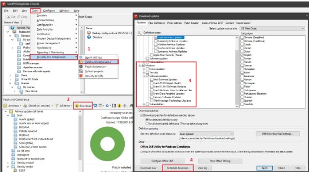 Ivanti Management Console Vmaas.