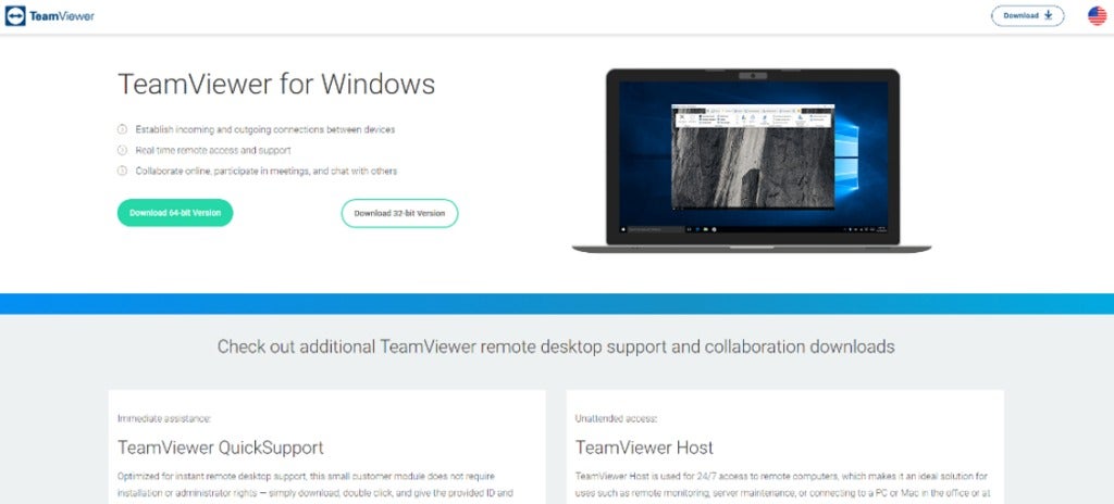 Fake Teamviewer Website Delivering Malware