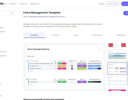 Top 8 Plug-and-Play Event Planning Templates [FREE]