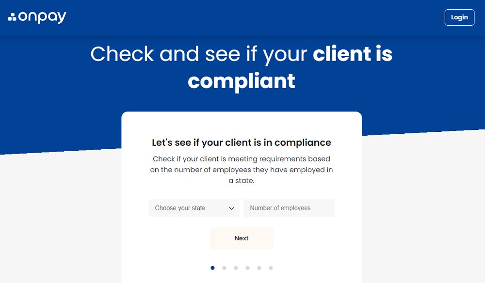 Onpay Compliance Checker.