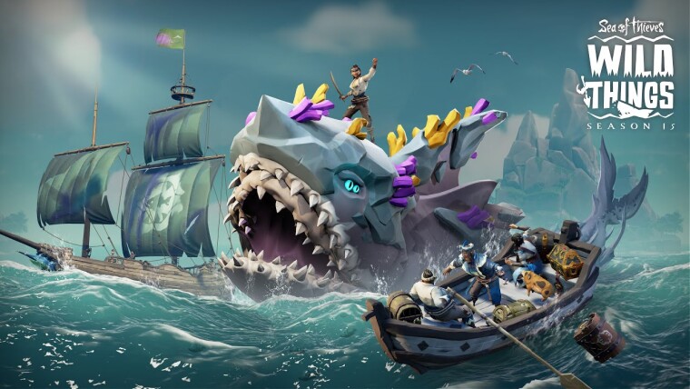 Sea of Thieves Season 15 has Ancient Megalodons with powers, new wildlife, and more