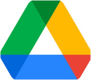 Google Drive Logo.